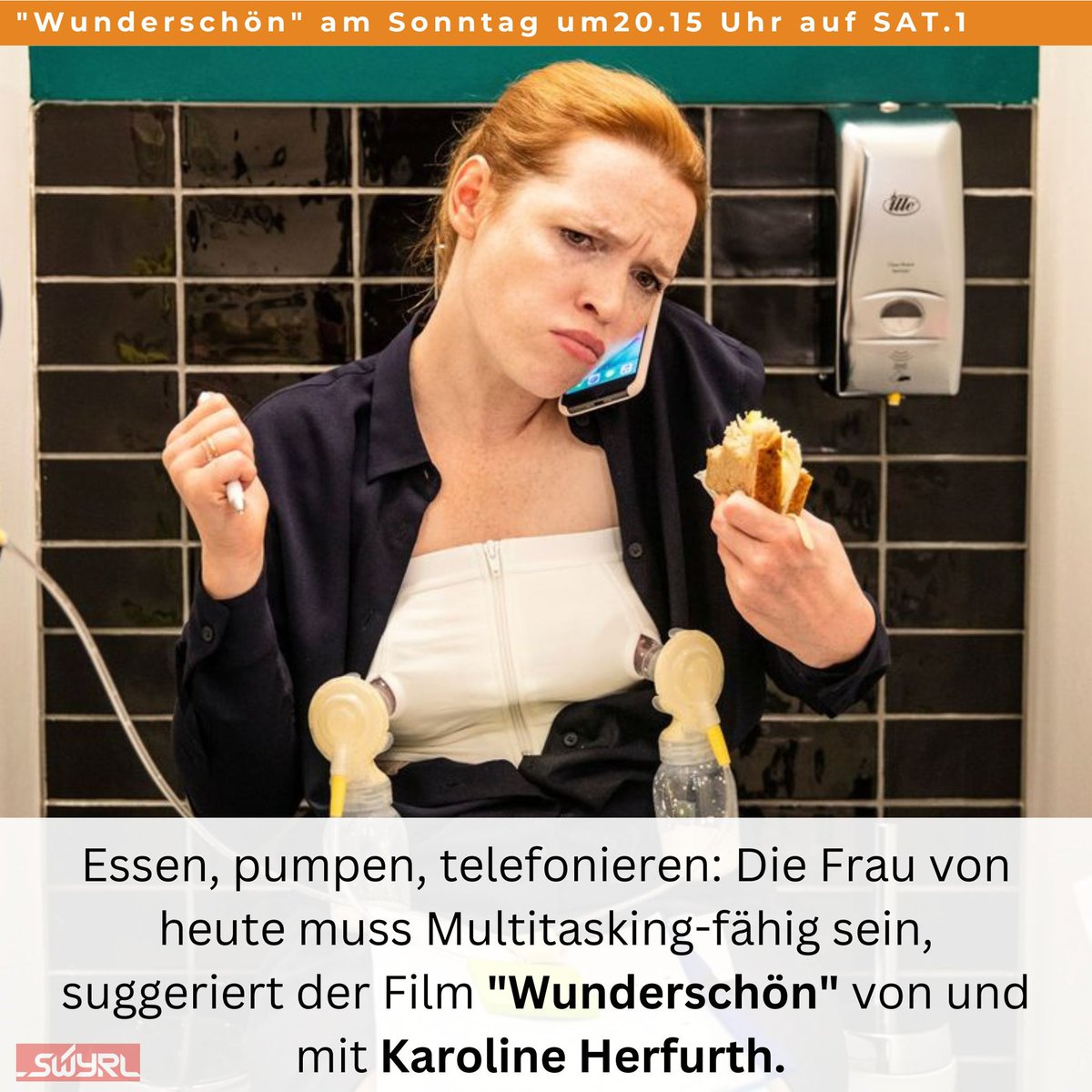 swyrlTV's tweet photo. 🎬 Sonntag, 17. Nov, um 20.15 Uhr auf @sat1 

"Wunderschön" – @k_herfurth Film über Frauen, gesellschaftliche Erwartungen und Selbstakzeptanz.

👉Mehr Infos und Einblicke: https://t.co/gxYKrrZg1X

#karolineherfurth #ensemblefilm #selbstakzeptanz #wunderschön #filmempfehlung https://t.co/VnvqXjGePx
