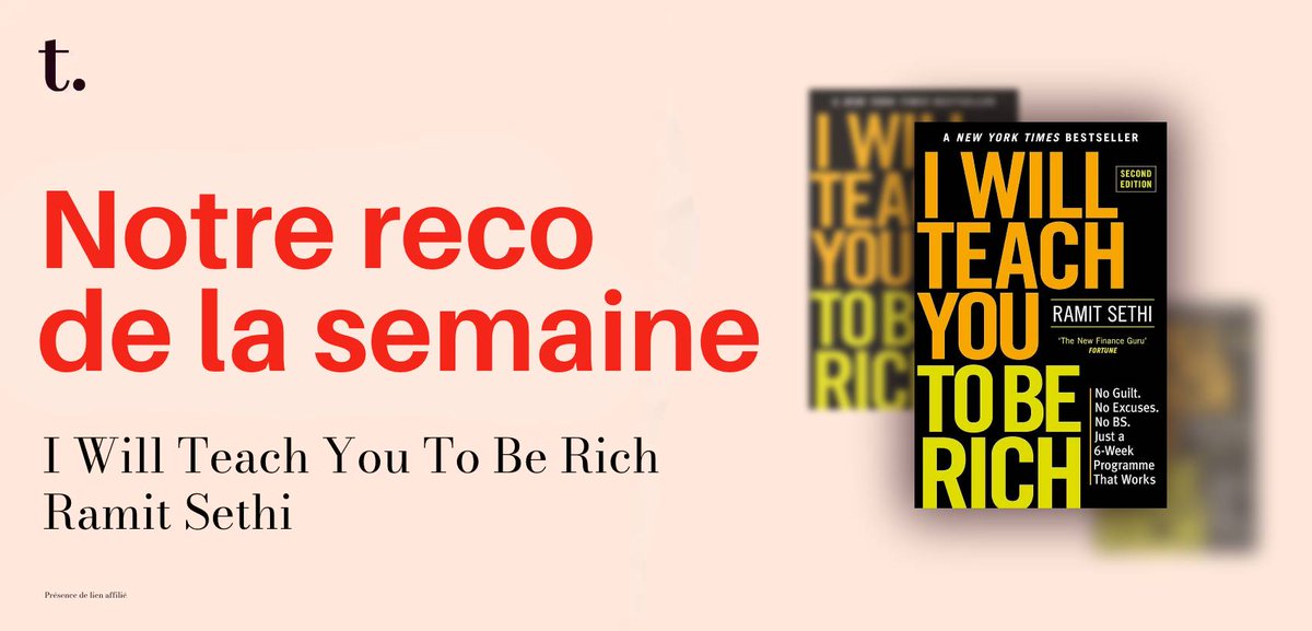 latavernefr's tweet photo. 📕 Les 5 points essentiels de "I Will Teach You To Be Rich" de @ramit
-33% 14,58€🛒https://t.co/U5aGGCqmpu
#livre #devperso #financespersonnelles https://t.co/iApkywgeWu