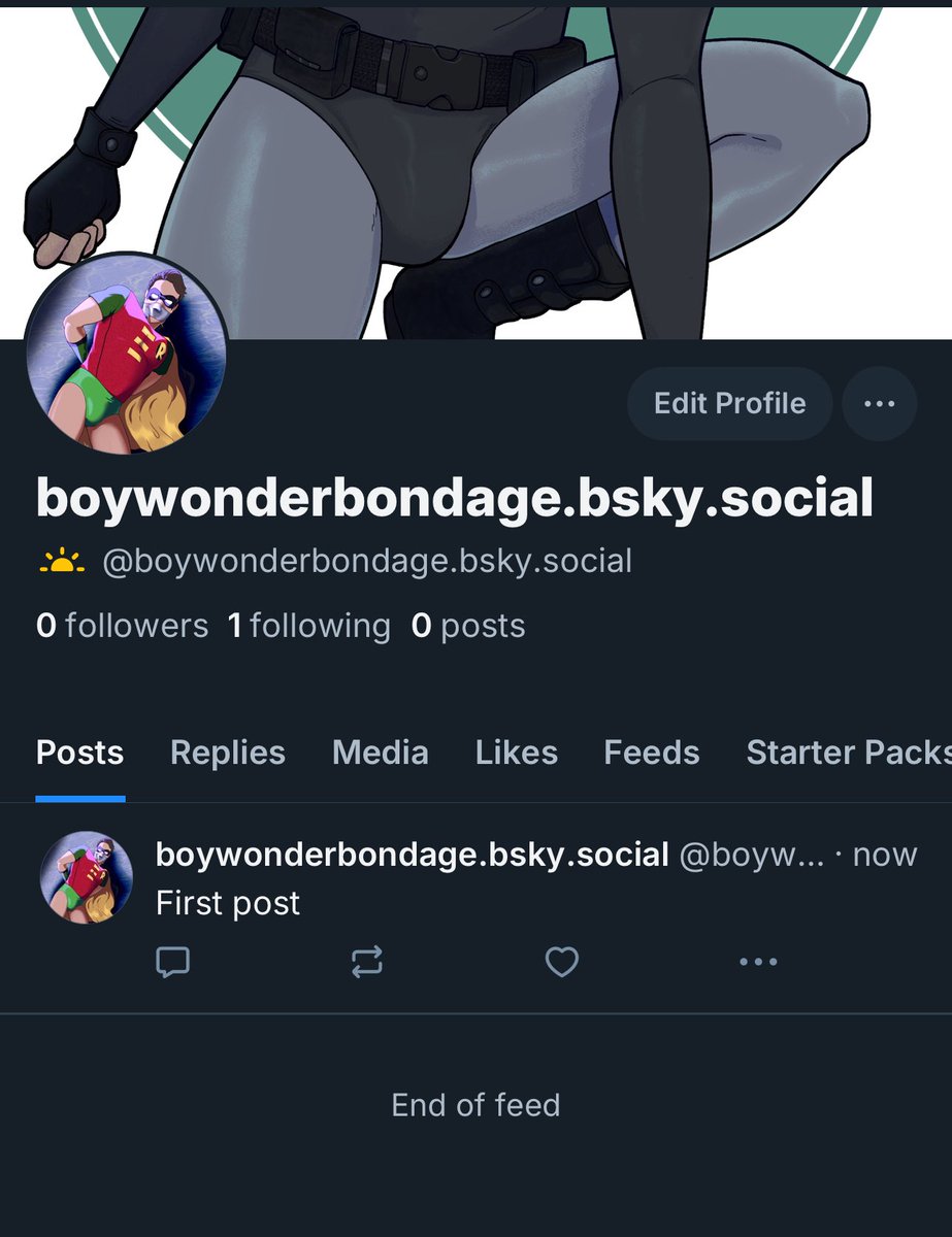 Made a Bluesky account