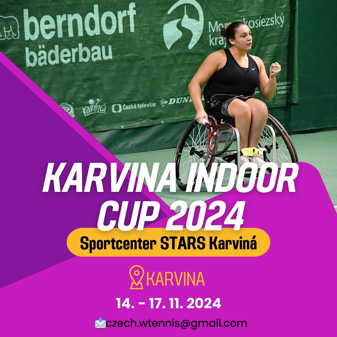 Good afternoon supporters in Czech Republic. Come out to Karvina this week and watch some of your countries best tennis players compete. Competition begins tomorrow at STaRs Karvina. #tennis #wheelchairtennis #Karvina #czechrepublic