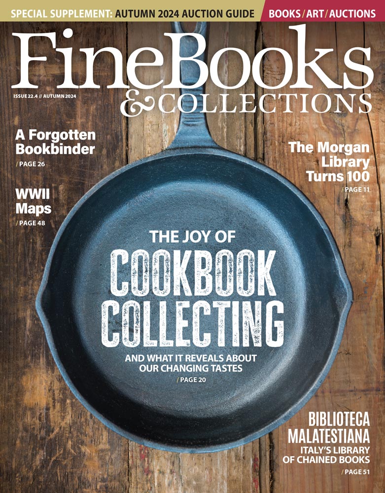 Our fall 2024 issue celebrated the joy of cookbook collecting. Is there a cookbook or book about food that has a special place in your collection?