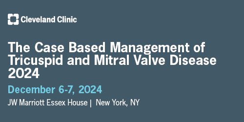 Marc Gillinov (@askdrmarc) on Twitter photo Mitral & tricuspid valve assessment, diagnosis & treatment are rapidly evolving disciplines highlighted by innovations in techniques, devices & imaging.
Join <a href="/CleClinicHVTI/">Cleveland Clinic Heart, Vascular & Thoracic</a> in NYC 12/6-7 for key insights into current & future management strategies.
Link: clevelandclinicmeded.com/live/courses/m… Mitral & tricuspid valve assessment, diagnosis & treatment are rapidly evolving disciplines highlighted by innovations in techniques, devices & imaging.
Join <a href="/CleClinicHVTI/">Cleveland Clinic Heart, Vascular & Thoracic</a> in NYC 12/6-7 for key insights into current & future management strategies.
Link: clevelandclinicmeded.com/live/courses/m…