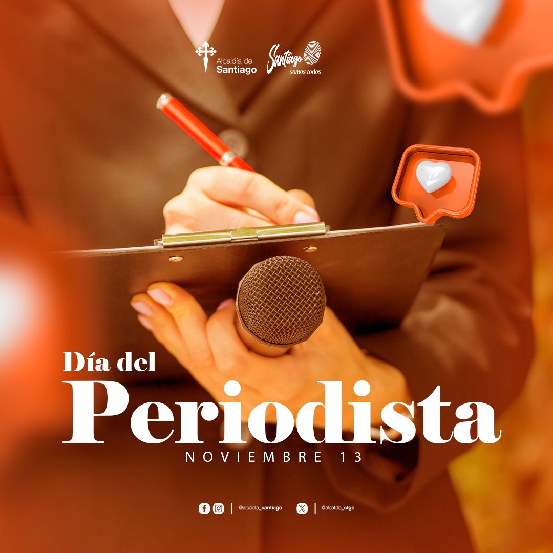 El periodismo es vivir la realidad del otro, servir, contar historias y actuar para mejorar el mundo

Feliz día del periodista a todos los profesionales que se dedican a comunicar, formar opinión y contribuir con el desarrollo sostenible de la sociedad a través de la comunicación