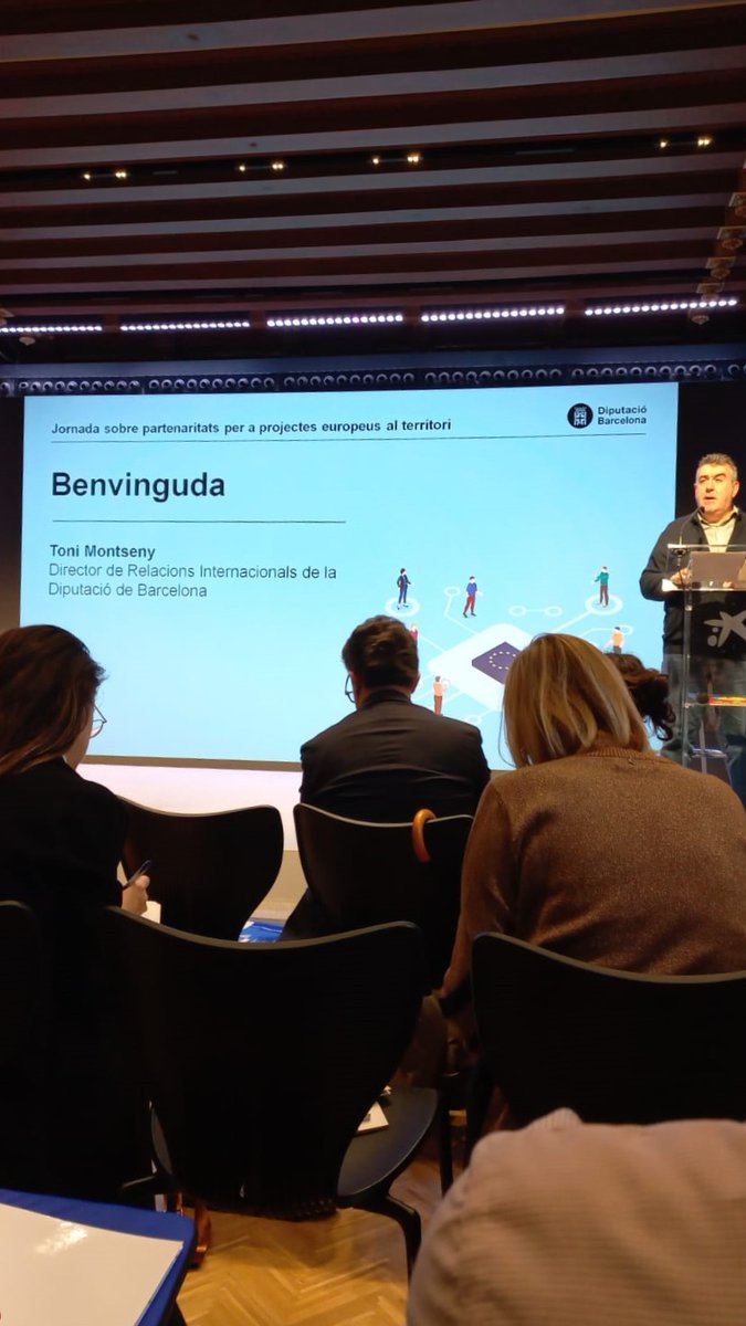 IRBioUB (@irbioub) on Twitter photo 📢 Avui hem participat en la Jornada sobre partenariats per a projectes europeus! 🌍
La <a href="/diba/">Diputació de Barcelona</a> ha organitzat aquest espai per crear xarxes entre municipis, entitats locals i centres de recerca. L’objectiu: impulsar aliances per sumar esforços en projectes europeus.🤝💼 📢 Avui hem participat en la Jornada sobre partenariats per a projectes europeus! 🌍
La <a href="/diba/">Diputació de Barcelona</a> ha organitzat aquest espai per crear xarxes entre municipis, entitats locals i centres de recerca. L’objectiu: impulsar aliances per sumar esforços en projectes europeus.🤝💼