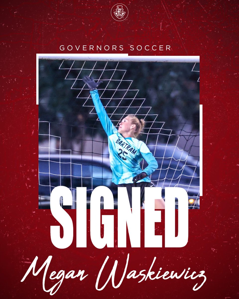 Austin Peay Soccer (@govswsoc) on Twitter photo 𝗦𝗜𝗚𝗡𝗘𝗗! Welcome to the family, Megan!🎩⚽️
✍️ <a href="/MeganWask_GK25/">Megan Waskiewicz</a>
#GovsGetBetter | #LetsGoPeay 𝗦𝗜𝗚𝗡𝗘𝗗! Welcome to the family, Megan!🎩⚽️
✍️ <a href="/MeganWask_GK25/">Megan Waskiewicz</a>
#GovsGetBetter | #LetsGoPeay