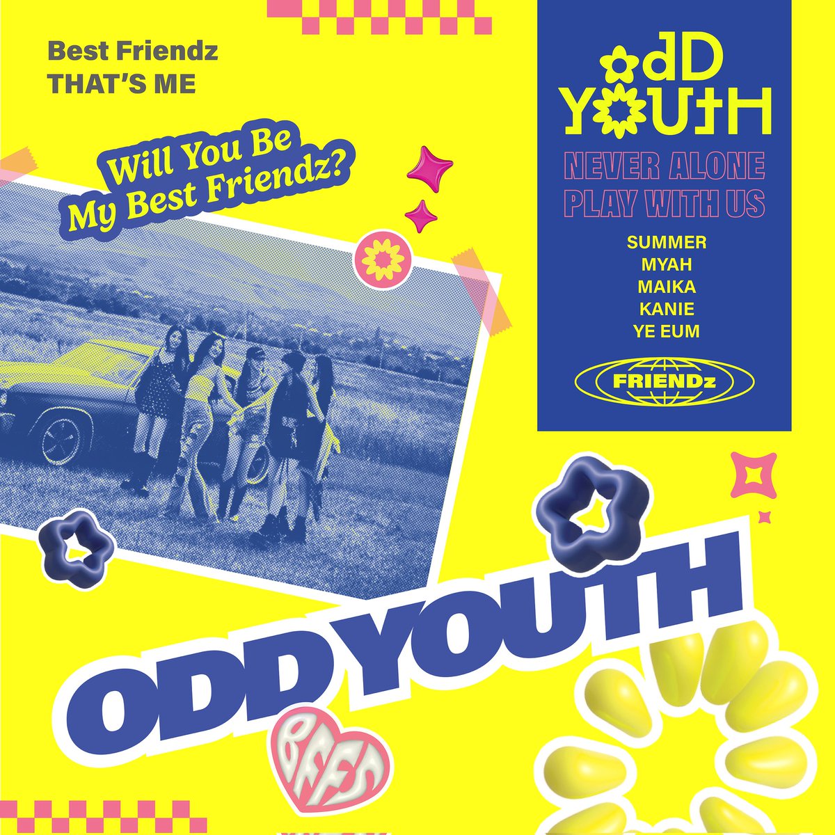 HT] ODD YOUTH (@oddyouth_offcl) 1st Single Album <Best Friendz