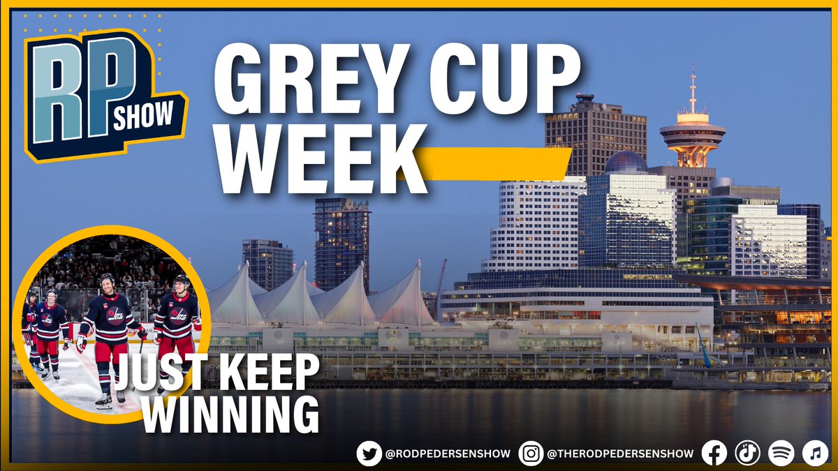 RodPedersenShow's tweet image. Full show ahead on this Wednesday:

@MadJack54 on the @USPORTSca Mitchell &amp;amp; Uteck Bowl games this weekend.

@snseanreynolds from Winnipeg on the Jets win last night

@Jim_MullinTV live from the west coast

@DarrinBauming on the Bombers dynasty

12pm et/9am pt 
@GamePlusNetwork