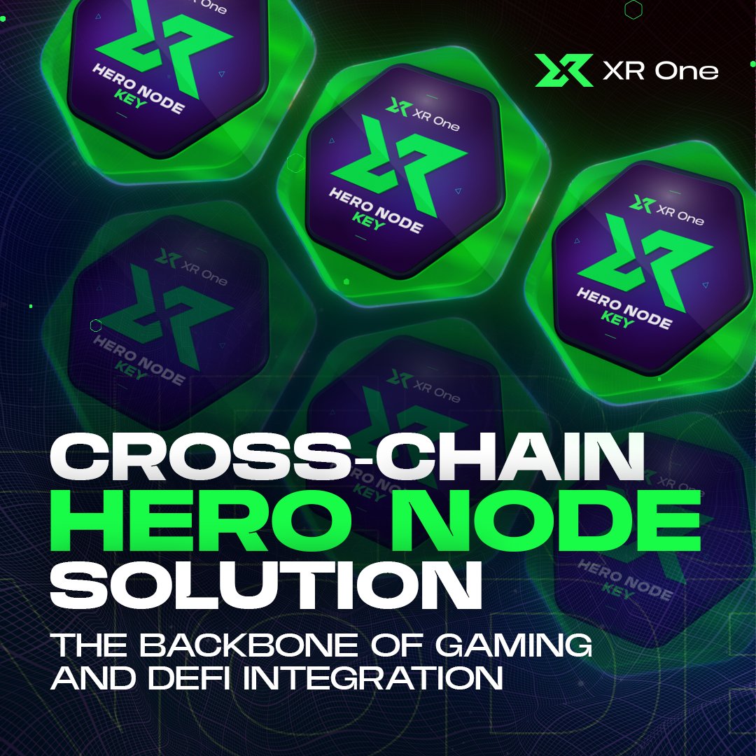 🦸‍♂️💻 Hero Nodes: The Cross-Chain Backbone of Gaming and DeFi Integration 💻🦸‍♂️

Our Hero Nodes bridge the best of L2 Arbitrum and L3 XR One, creating seamless experiences across gaming and DeFi. 

Here’s how:

1. Trading Power on Arbitrum: Hero Nodes facilitate in-game trading and