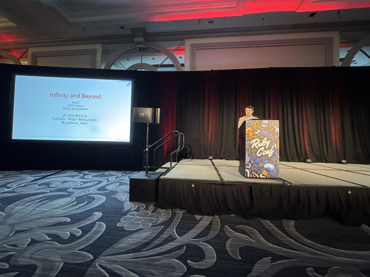 excid3's tweet image. First day of #Rubyconf! 💎