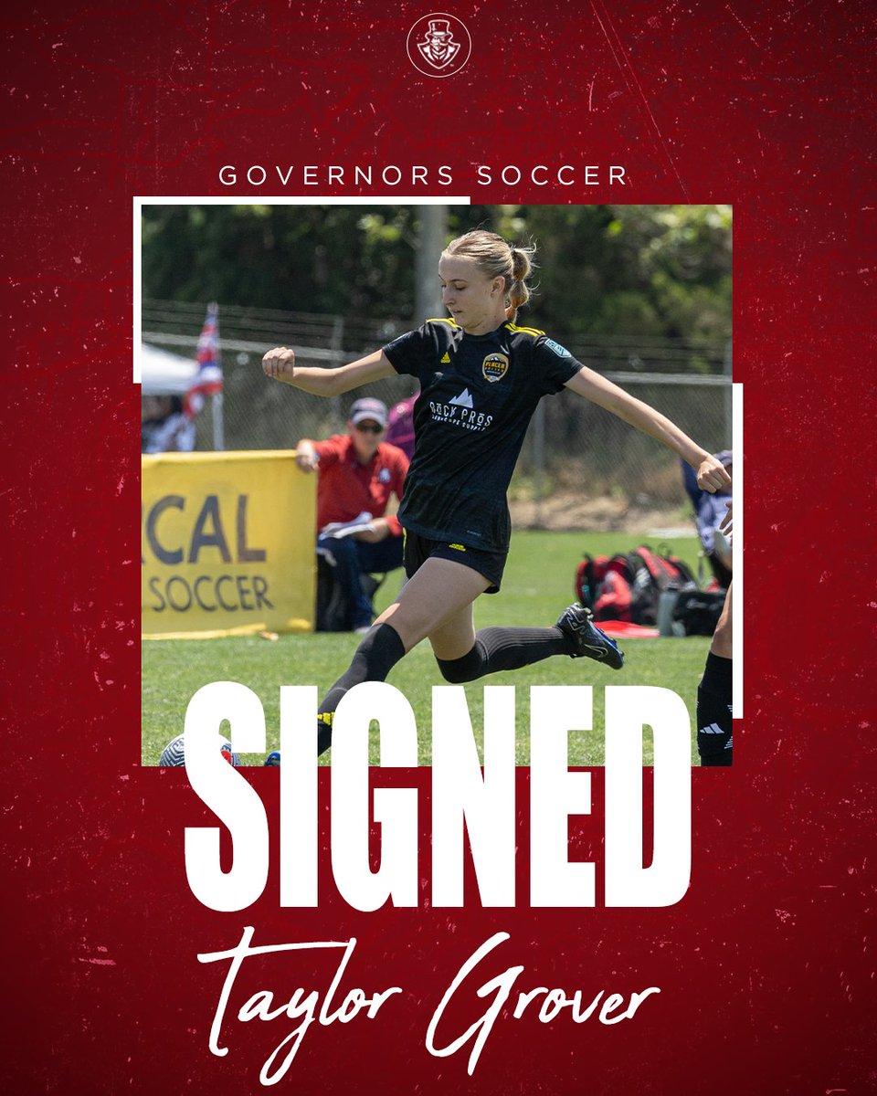 𝗦𝗜𝗚𝗡𝗘𝗗! Welcome to the family, Taylor!🎩⚽️

✍️ 𝓣𝓪𝔂𝓵𝓸𝓻 𝓖𝓻𝓸𝓿𝓮𝓻

#GovsGetBetter | #LetsGoPeay