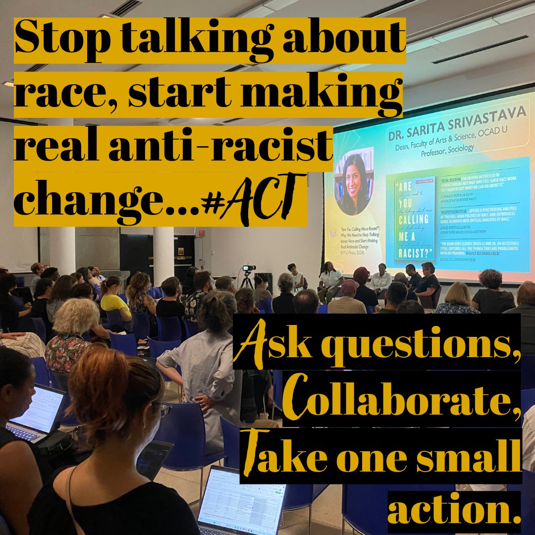 What’s the alternative to conventional diversity and antiracism workshops? Focus on concrete practices - try the #ACTframework I created in my book #AreYouCAllingMeARacist - Even one small, concrete action is better than countless conventional training exercises.
