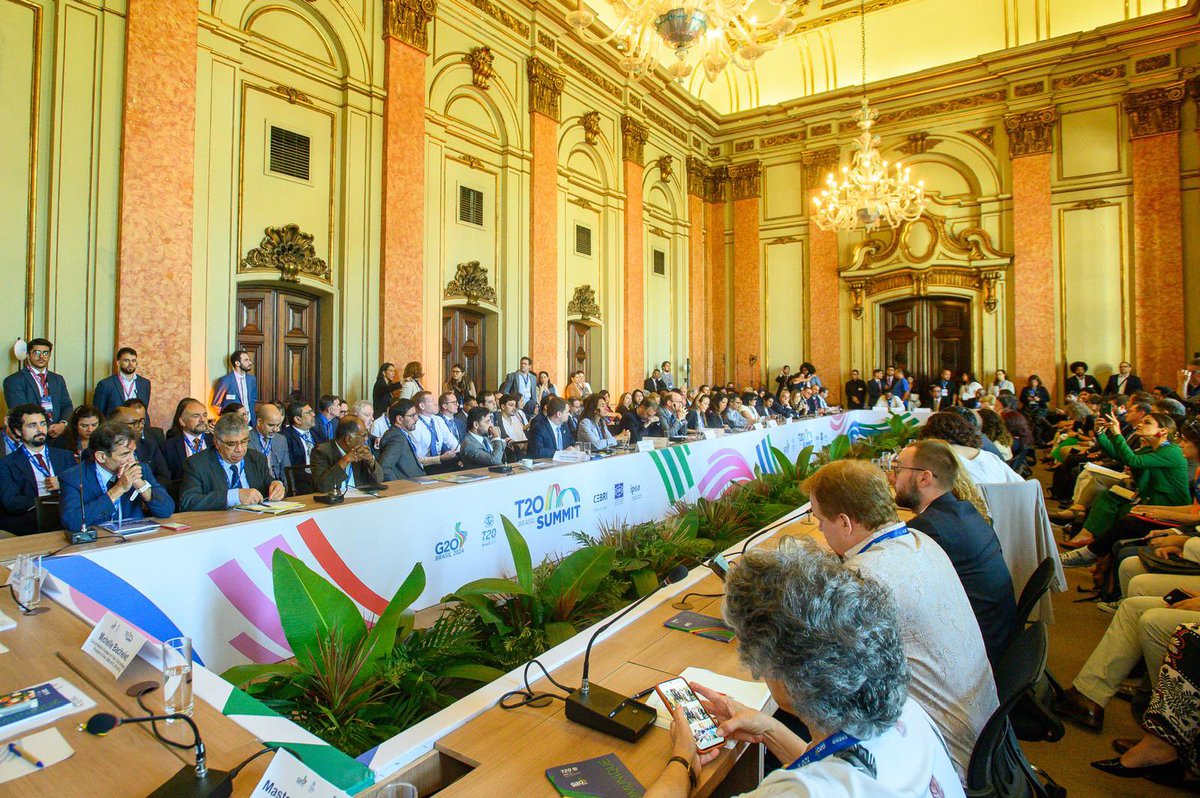 Vision was the only Italian Think Tank at #T20 in Rio de Janeiro. We are extremely proud to have contributed to discussions aimed at producing impactful recommendations in order to strengthen G20 #advocacy. 

Excited to continue on this path and make a #visionary difference.