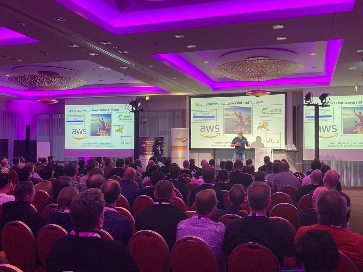 We wrap up day 3 of #SAGconf with @boicy's inspiring #keynote “The Magic of Small Things – #Microservices 10 Years On". Enjoy and have a nice evening! 😊 

#SAG2024 #iSAQB #conference #softwarearchitecture #softwarearchitectureconference