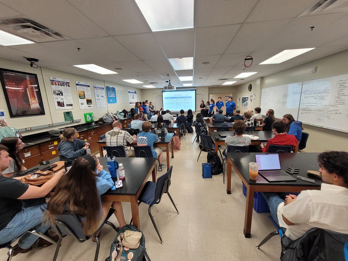 UAHMoonbuggy's tweet photo. Our CDR was this past week! Thank you to all the alumni who came out and supported us. We appreciate all the feedback and help. Next up, our official Design Review! https://t.co/vGxZ31BnI6