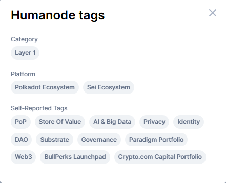 kriptocenk's tweet photo. @humanode_io Please verify the AI ​​&amp; Big Data tag in the self-reporting section on coinmarketcap, as it is not clickable and prevents anyone from understanding that humanode coin is an AI coin. https://t.co/ESJZvxp2iT