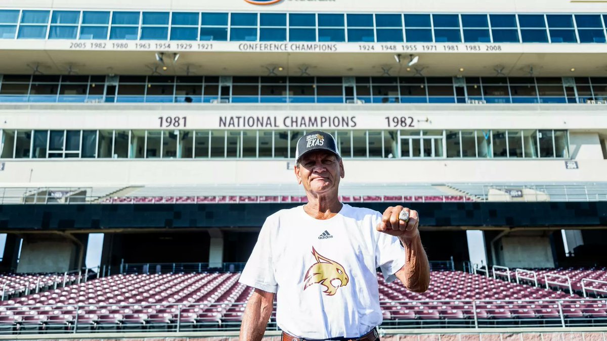 TxStateBobcats's tweet image. Who Says you Can’t Find a Diamond in Texas?

From South Texas to Southwest Texas State... How a Bobcat was Made- a story with James Duncan.

The Texas STATEment: bit.ly/3Z0dTmx