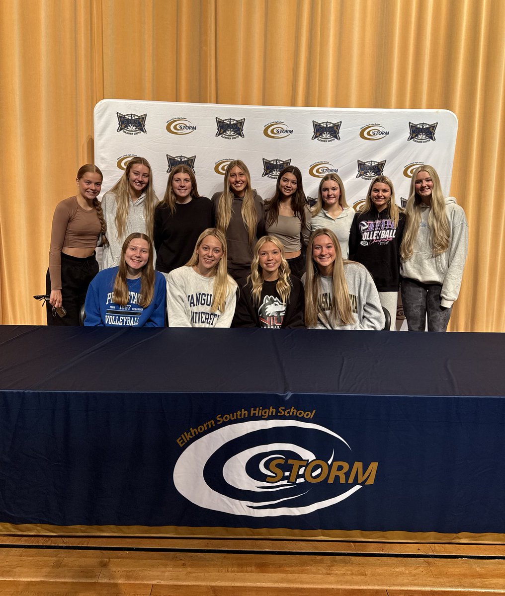 Congratulations Braelyn, Julia, Isabel and Ava on signing your national letters of intent to play volleyball at the next level!