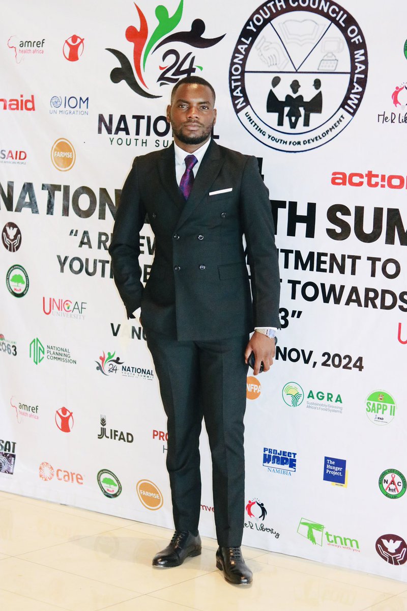 Closed out the National Youth Summit as the host🎤💯