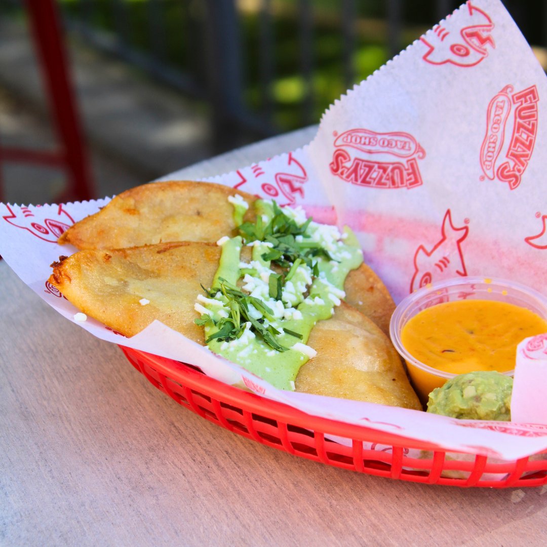 Kick your cravings to the curb by trying our NEW Tacos Dorados! Trust us, your taste buds will thank you. 👅🌮
