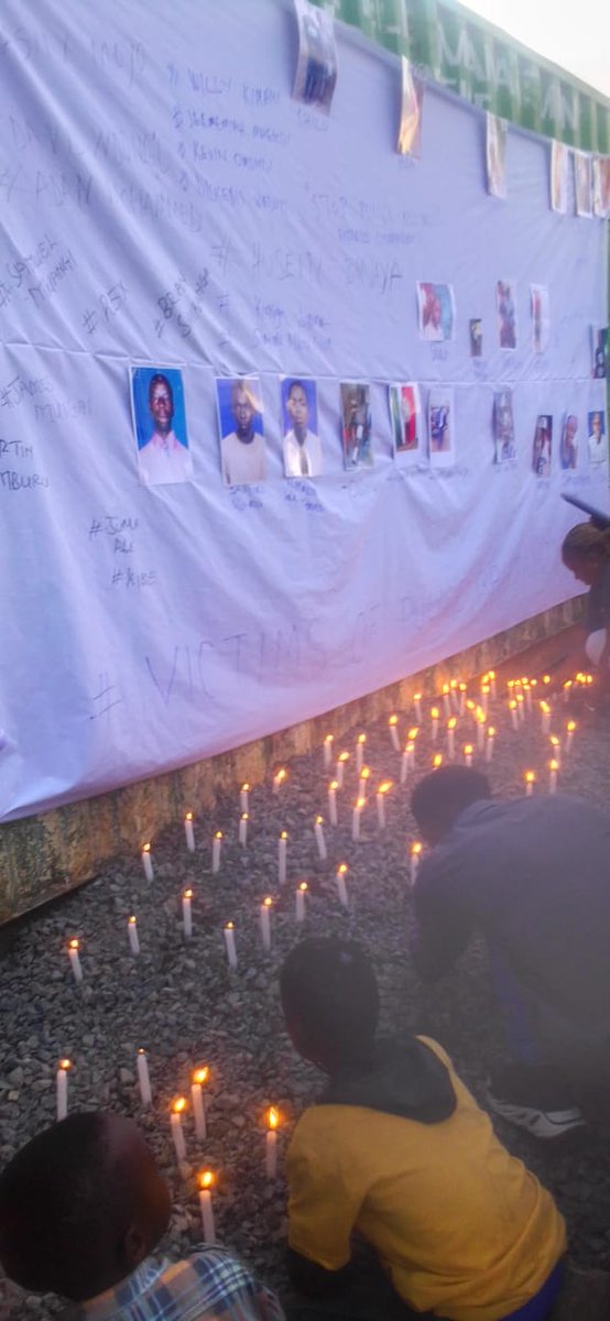 MothersVictims's tweet image. Last week, we gathered in Kiamaiko, Mathare, to honour the memories of those lost to police killings. Through a candle-lit vigil and planting memorial trees, we vowed to keep their memories alive and to demand justice. Thank you to all who stood with us! #MemoryAgainstForgetting