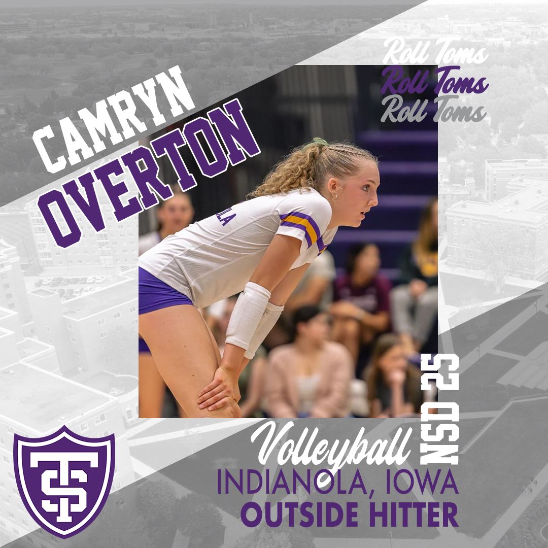 We can't get over it. Camryn is a TOMMIE!

Welcome to the family 🤗

#RollToms | #PennedInPurple