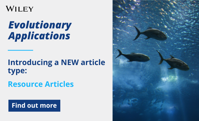 Evolutionary Applications (@evolappjournal) on Twitter photo ✨New article type! ✨ Resource Articles should present resources that offer clear and significant applied value for the field of evolutionary applications, particularly in enhancing management or conservation decisions. 🧵
onlinelibrary.wiley.com/page/journal/1… ✨New article type! ✨ Resource Articles should present resources that offer clear and significant applied value for the field of evolutionary applications, particularly in enhancing management or conservation decisions. 🧵
onlinelibrary.wiley.com/page/journal/1…