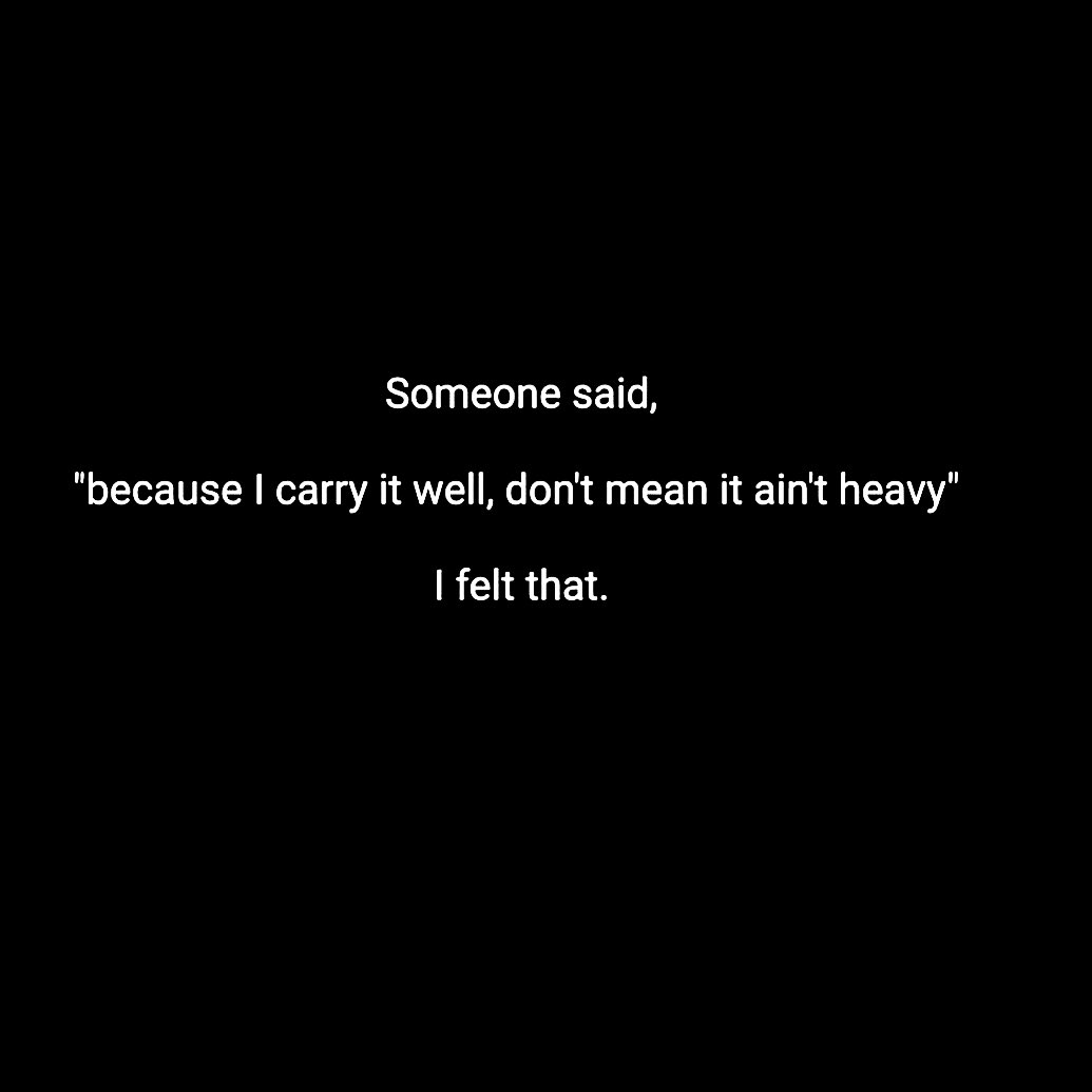 PoemHeaven's tweet image. felt that.