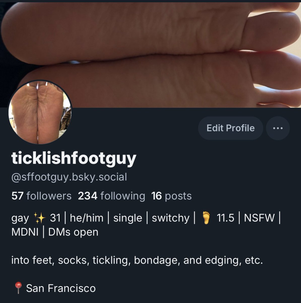 Ticklishfootguy (@footticklingdu1) on Twitter photo 