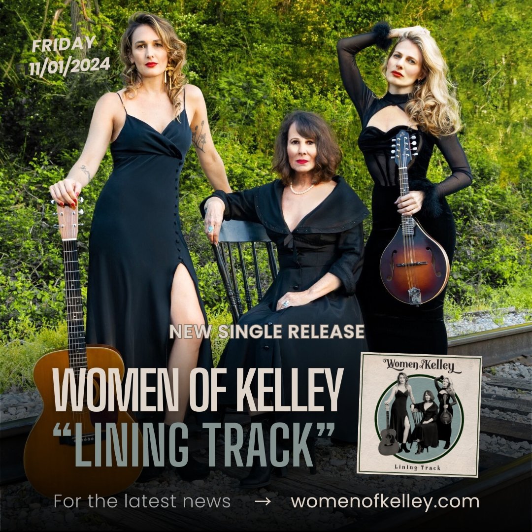 Railroads are a testament to human determination, conquering distance one mile at a time.

Listen to our new #bluegrass single from the Women of Kelley - "LINING TRACK" out now on all platforms 👇

irenekelley.com/home/