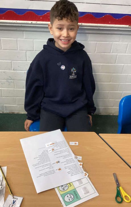 TenterfieldsPA's tweet photo. Our Year 2s have been diving into the poem The Bathroom Fiddler by Michael Rosen! 🎶📚 We've read the poem, now, we're getting inspired to write our own poems about the things we fiddle with and mess with on our desks!✏️🖍️ #IAmCreative #ICanBeCollaborative https://t.co/OIT79LP8FB