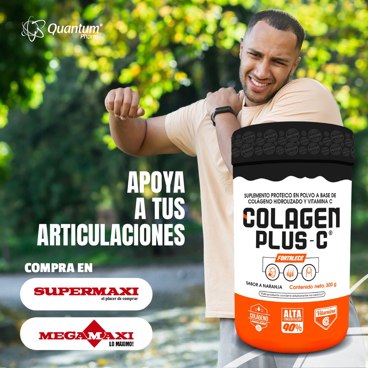 QuantumPharm's tweet image. La confianza viene desde adentro 💫
Con nuestro colágeno enriquecido con vitamina C, siente cómo tu piel se revitaliza y luce más joven cada día. Solo los mejores ingredientes y concentraciones para ofrecerte resultados visibles y duraderos. #Supermaxi