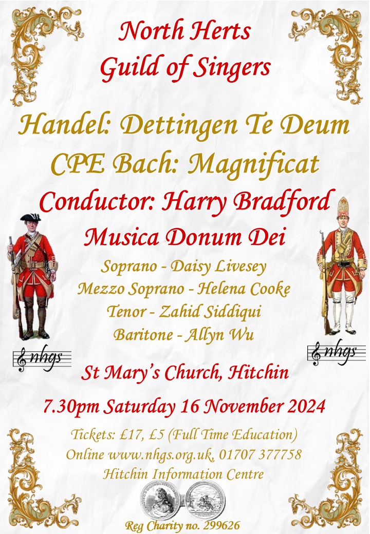 Just a few days to our concert of gorgeous, celebratory baroque music in the lovely <a href="/StMarysBFL/">St Marys Bags And Events 2024</a>! #Handel <a href="/Hitchinfestival/">Hitchin Festival</a> <a href="/HitchinCreative/">Hitchin Creative</a>