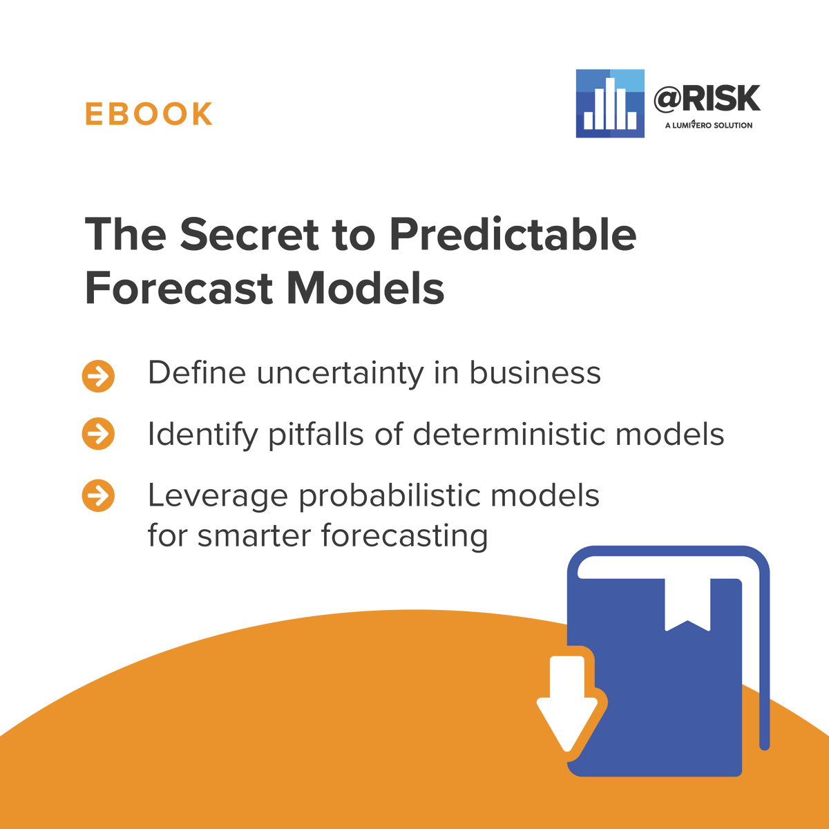Want to transform your forecast? 🌍

Our new ebook, The Secret to Predictable Forecast Models, reveals how businesses use probabilistic models for exceptional outcomes.

👉 Download: lumivero.com/campaign/the-s…

#RiskManagement #Forecasting #MonteCarloSimulation #Lumivero #atRISK