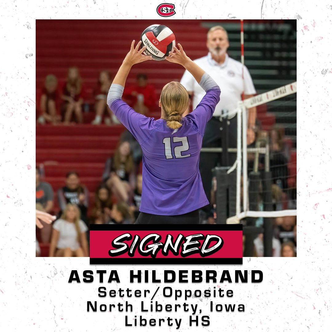 St. Cloud State Volleyball (@scsuhuskies_vb) on Twitter photo 𝙎𝙄𝙂𝙉𝙀𝘿 📝
Welcome to #HuskiesVolleyball, Asta Hildebrand‼️
#GoHuskies 🏐 | <a href="/asta_hildebrand/">Asta Hildebrand</a> 𝙎𝙄𝙂𝙉𝙀𝘿 📝
Welcome to #HuskiesVolleyball, Asta Hildebrand‼️
#GoHuskies 🏐 | <a href="/asta_hildebrand/">Asta Hildebrand</a>