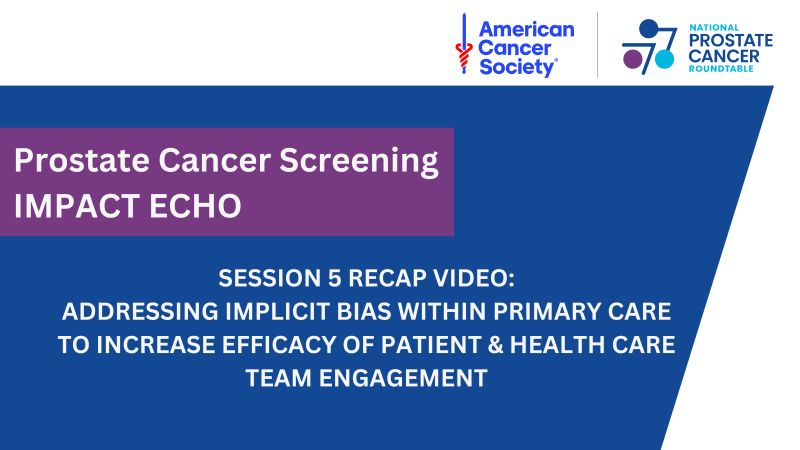ACS National Prostate Cancer Roundtable tweet media