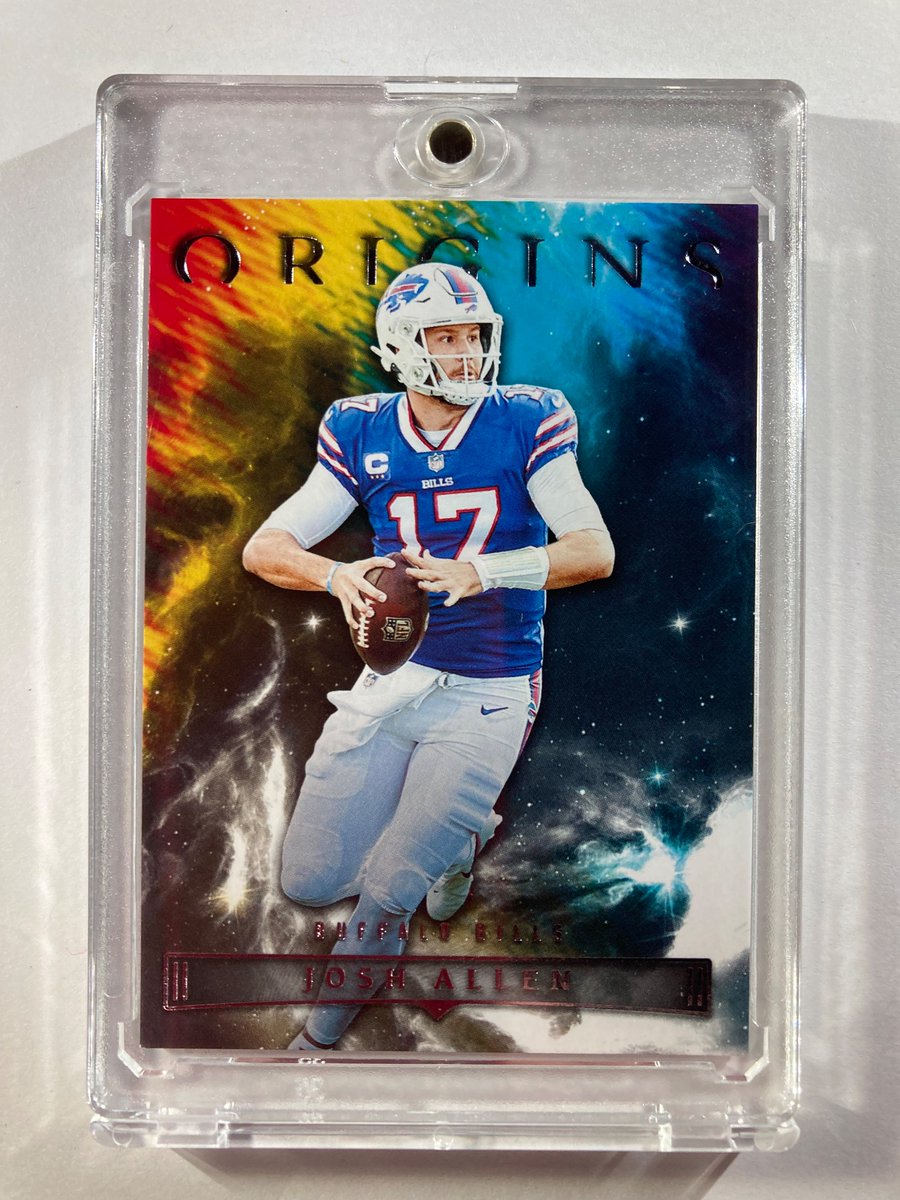 🎁Appreciation Day Giveaway🎁

Winner Announced Tuesday

🔥Josh Allen Panini Origins Tie Dye #BillsMafia 

To enter
1. Follow
2. Retweet
3. Like
