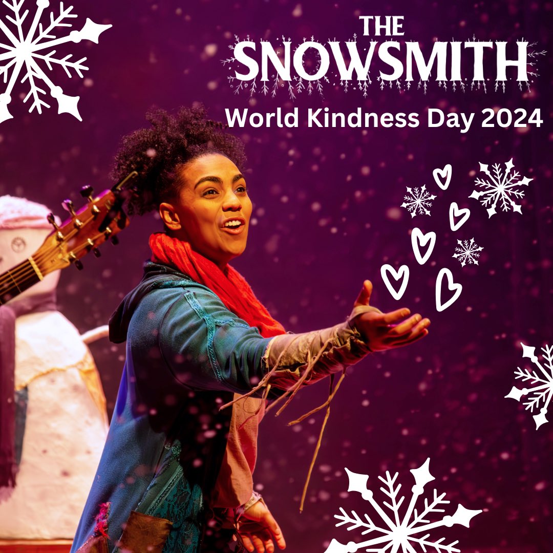 It’s #WorldKindnessDay - the perfect day to learn a thing or two from our character, Eira! 💙

Watch The Snowsmith to see Eira bring kindness back to her town of Thawmor! Linktree link in our bio for tickets - our tour starts Saturday!🎟️✨

#puppetry #familytheatre #acegrams