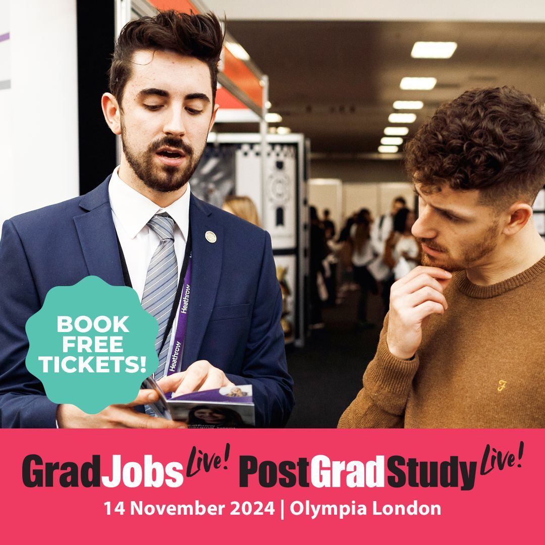 GradJobs Live! | PostGrad Study Live! tweet media