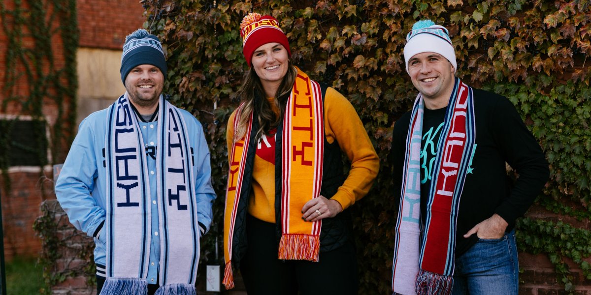 CharlieHustleCo's tweet photo. ❄️ Winter is Coming ❄️
Gear up for winter in KC with these new hats and scarves featuring your hometown KC sports teams. Stay cozy while showing off your team pride! #VintageMadeFresh #KCSports
Shop Now-> https://t.co/D2OycvcQFH https://t.co/lAgDW94EOL