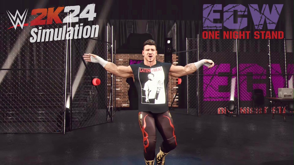 yoitzdanj's tweet photo. Come & check out my #wwe2k24 #ecwonenightstand simulation on @youtube. As RVD takes on #eddieguerrero in a #ironman match for the ECW world championship. #wwe2k24
📸| @wwegames, @2k
🎥| https://t.co/INyTL7JCFq
#wwe2k24, #ecwonenightstand, #ps5gameplay https://t.co/7zEJMGnJle