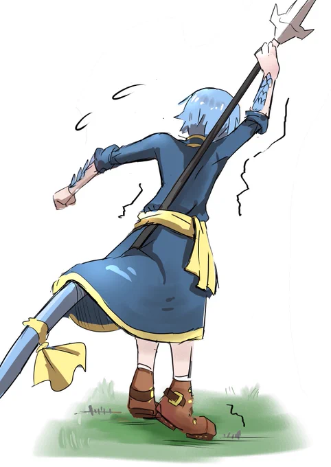例の剣抜けないあれリザちゃんで描いてみたくなったrkgkさすがにもう手で送ることで抜けるようになってます 