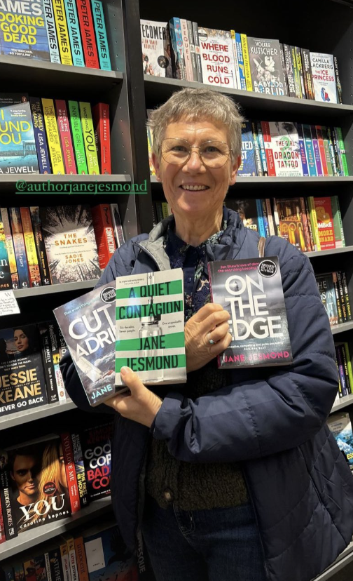 Great morning visiting bookshops in Glasgow with wonderful authors Seth Insua and Emily Buchanan (can't wait to read their books) Thank you to Hyndland Books, Waterstones Byres Road and Argyle Street for the lovely reception!