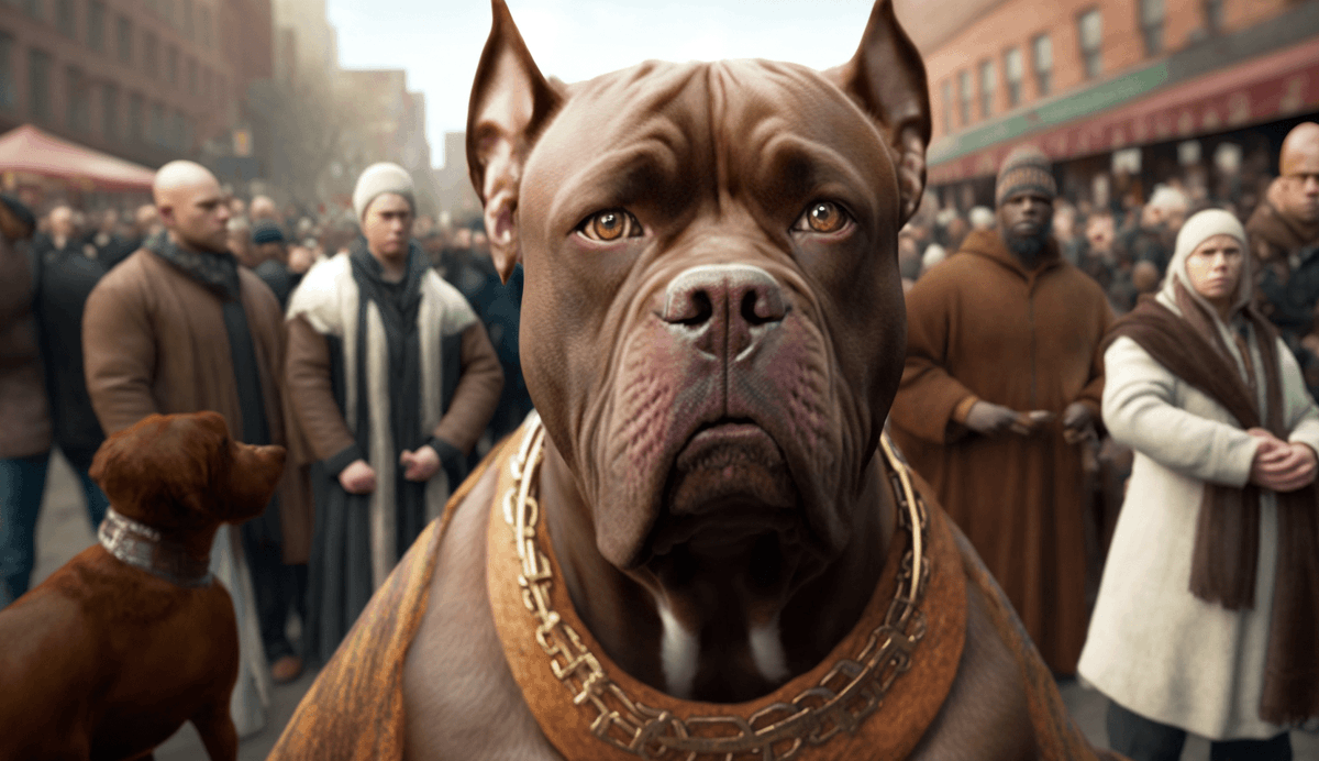 theruffreport's tweet photo. Canine Cult Leader Claims They Can Show Dogs How To Enjoy Chocolate 🐶🙏🍫 
https://t.co/fzG7RXpPcd

#Spoof #FakeNews #DogHumor #DogLover #Ai #midjourney #Aiart #Aigenerated #Aiartwork https://t.co/cDr2XQ6qG7
