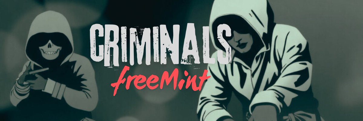 Update🚨

Mint Price: Free mint for OG and Whitelist 
Supply:  999
Mint Date: Moved up from 23/11 to 21/11

For Collab Send Request in atlas3

Like+Rt Drop $SOL wallet

 $CRIME #freemints #nftsolana #Solana