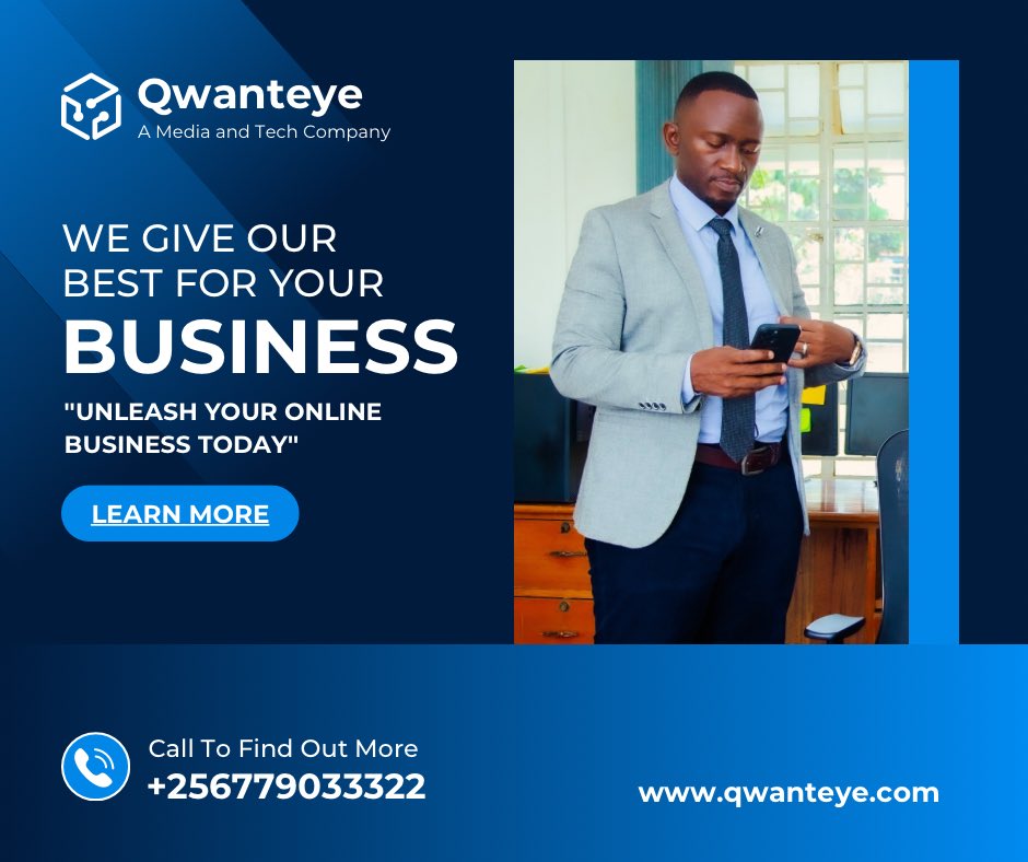 qwanteye's tweet photo. We are social media experts and web development managers.  Call is for more details +256779033322 https://t.co/ZigvcKZozv