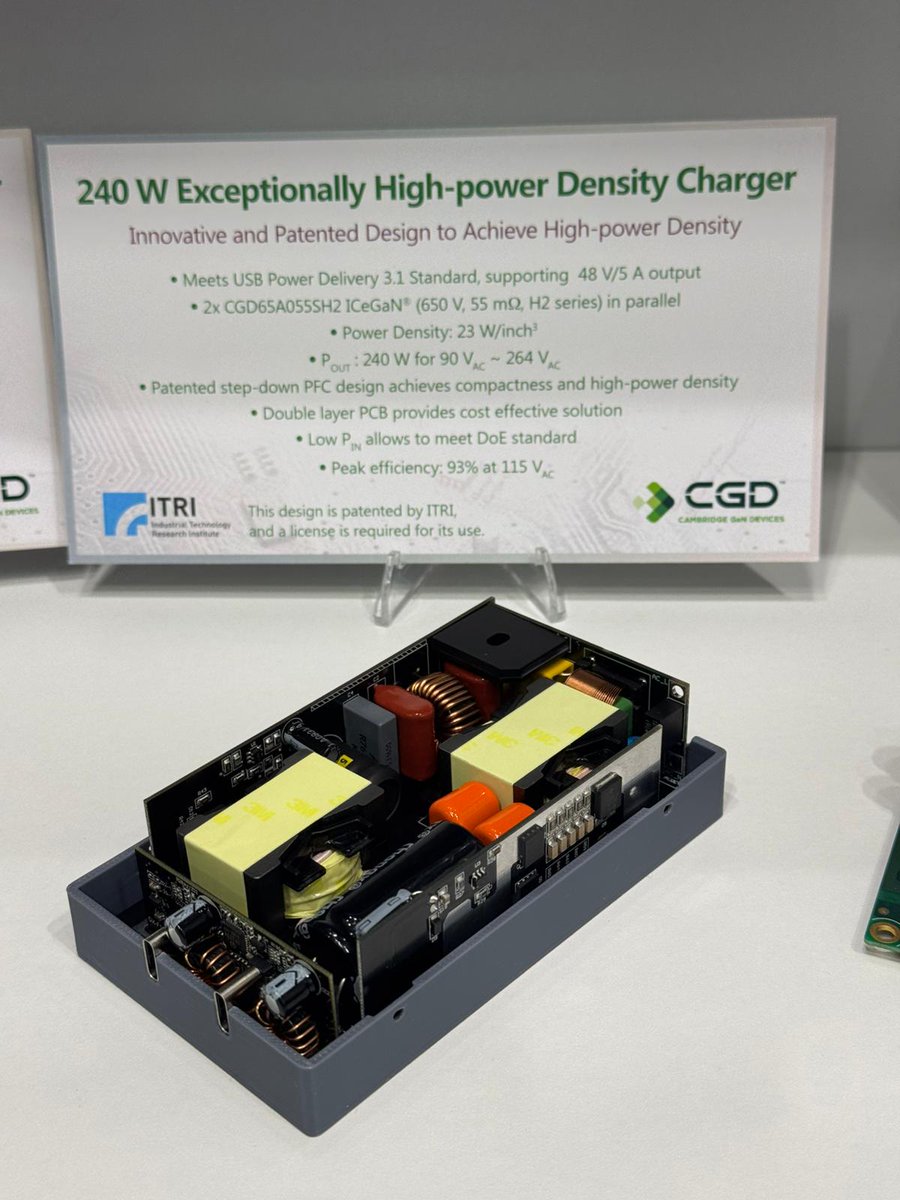🚀 Check out our latest GaN designs for #gaming, #chargers, &amp; #adapters at #electronica2024! From ultra-slim 100W USB PD chargers to high-power 300W &amp; 240W solutions, we're pushing the boundaries of #powerdensity with ICeGaN® tech. 💪

Visit us at Hall C3, Booth 359!
