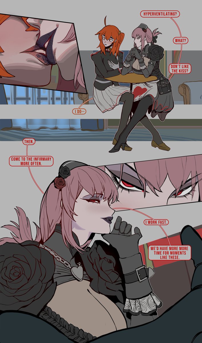 twt_savadava's tweet photo. Short Comic of Manor of Repose Nightingale (femmc) https://t.co/5Jqvac0kxu