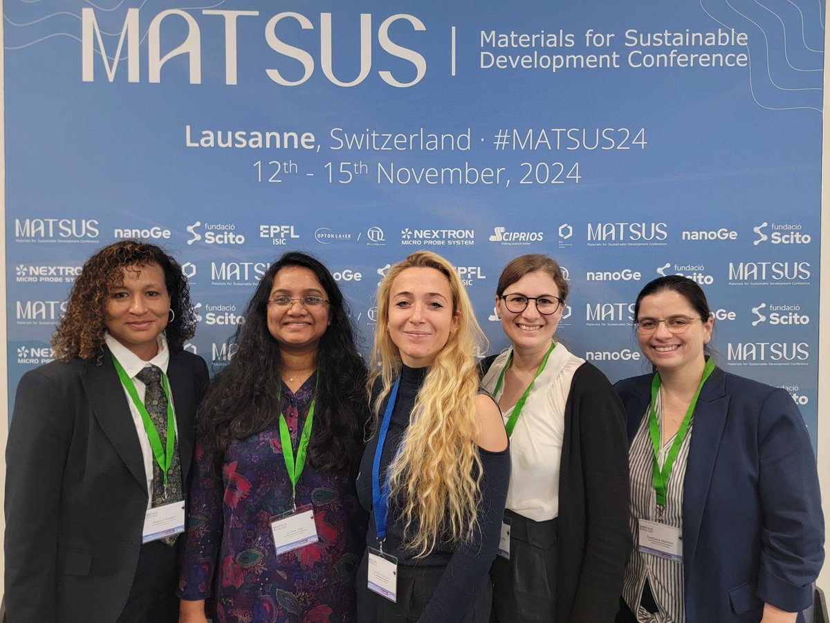 Grey Group (@greygroupcam) on Twitter photo Some of us are at #MATSUS24 <a href="/nanoGe_Conf/">nanoGeConferences</a> presenting our recent work on materials for sustainable development comprising Mg and Na ion batteries, while also catching up with the group Alumni. Some of us are at #MATSUS24 <a href="/nanoGe_Conf/">nanoGeConferences</a> presenting our recent work on materials for sustainable development comprising Mg and Na ion batteries, while also catching up with the group Alumni.
