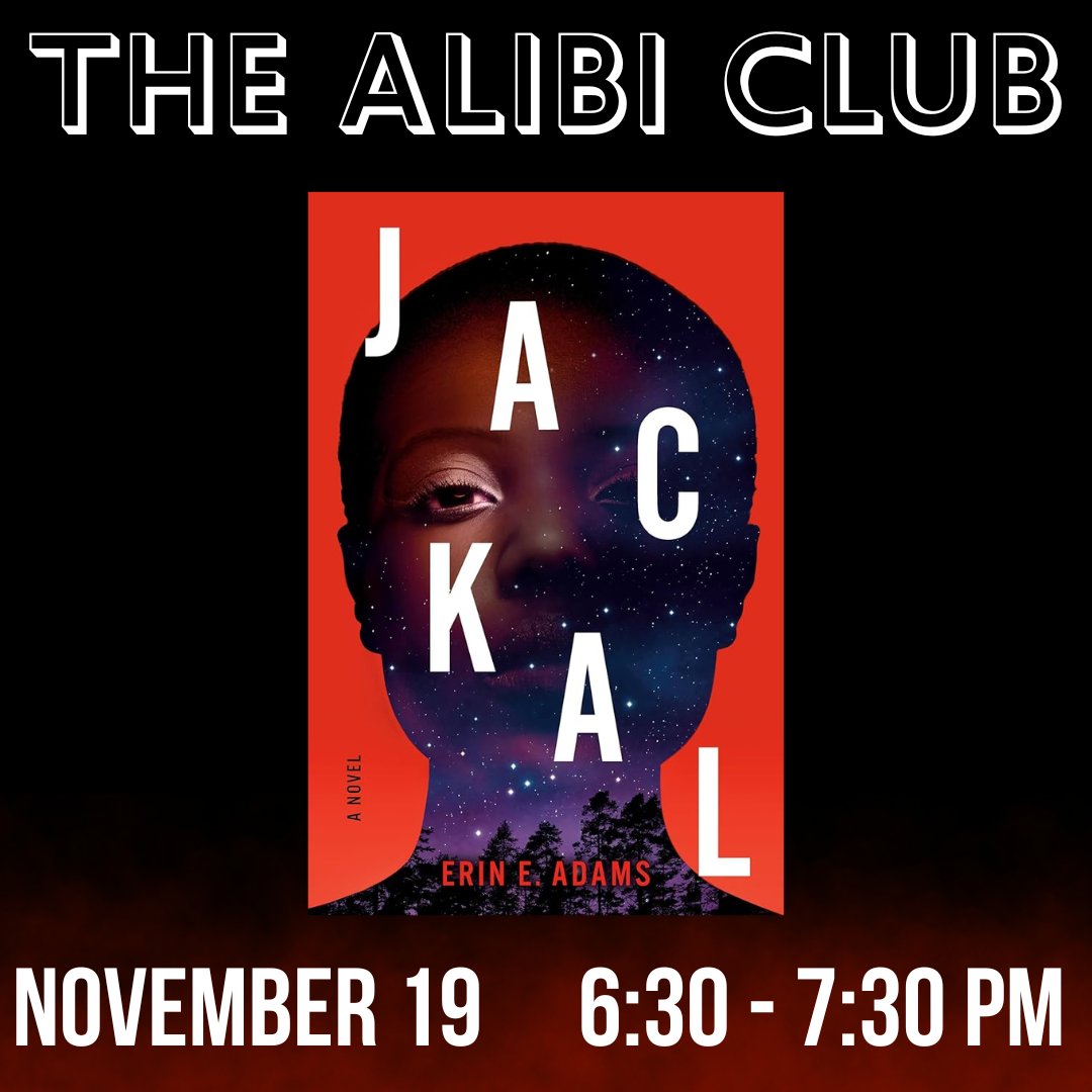BPLMattapan (@bplmattapan) on Twitter photo Attention thriller lovers: Join the Alibi Club at <a href="/BPLMattapan/">BPLMattapan</a> on November 19, at 6:30 pm for a discussion of the book Jackal by Erin E. Adams! We have extra copies at the branch, so stop by and pick one up! Attention thriller lovers: Join the Alibi Club at <a href="/BPLMattapan/">BPLMattapan</a> on November 19, at 6:30 pm for a discussion of the book Jackal by Erin E. Adams! We have extra copies at the branch, so stop by and pick one up!