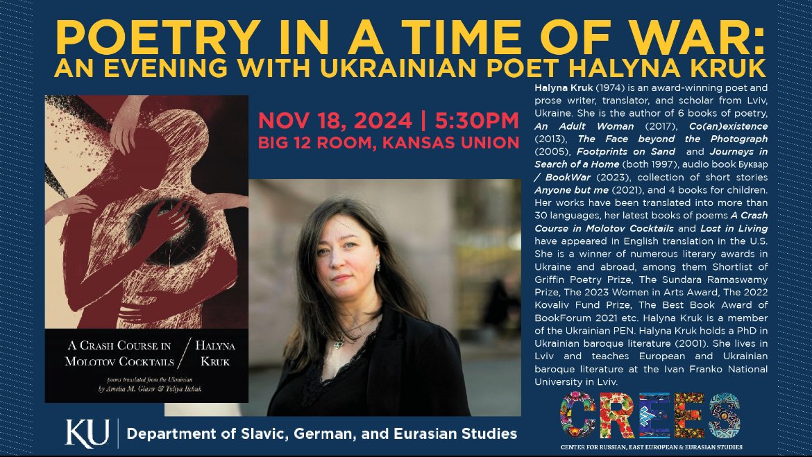 KU Slavic, German, and Eurasian Studies tweet media